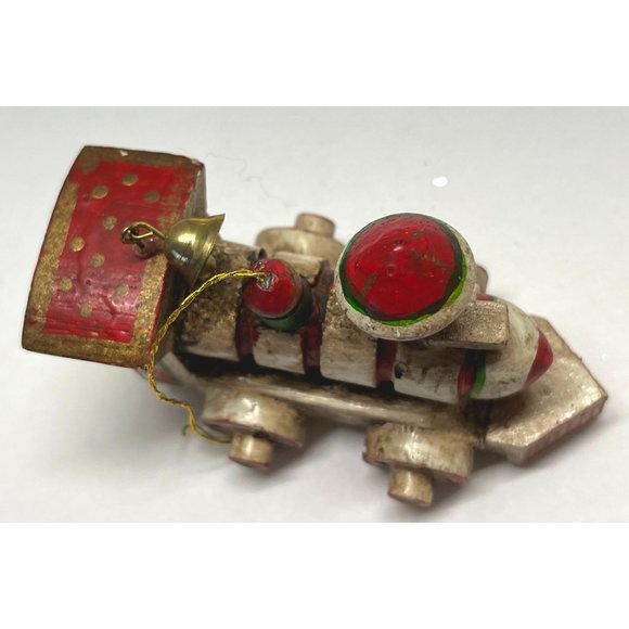 Enesco Train Engine Christmas Tree Ornament 4.5" Tall Vintage - Picture 8 of 9